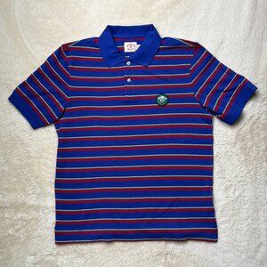 Brooks Brothers Striped Pique Patch Polo Shirt